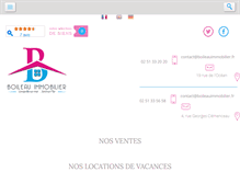 Tablet Screenshot of boileauimmobilier.fr